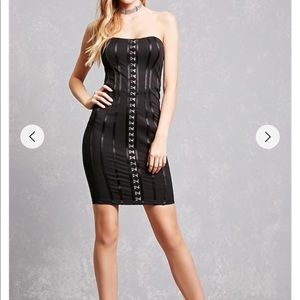 Black and silver dress